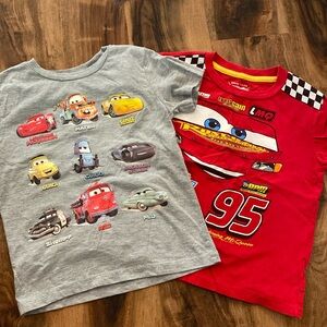 Lot of 2 Cars T Shirts